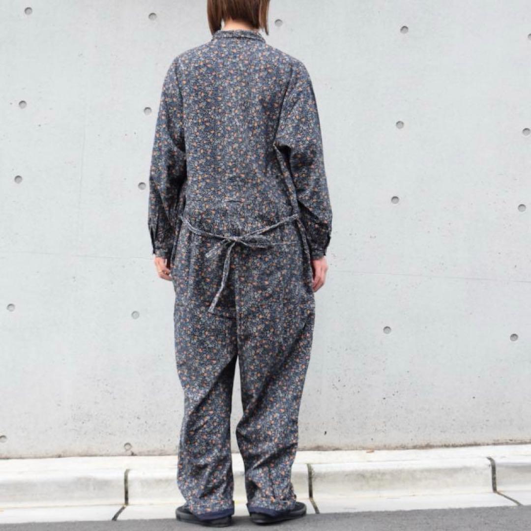 SOIL（ソイル）| コーデュロイ小花柄オーバーオール