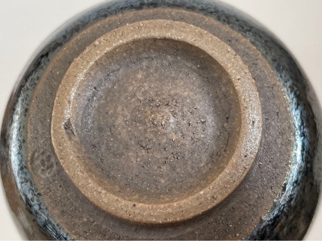 陶芸家　鎌田幸二　銀漿天目　堆線　酒盃　酒器　ぐい呑　猪口　共箱　師　清水卯一