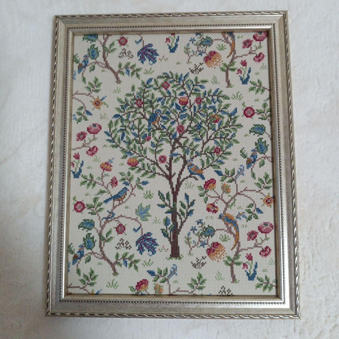 クロスステッチ完成品ホビーラホビーレ　ケルムスコットツリー