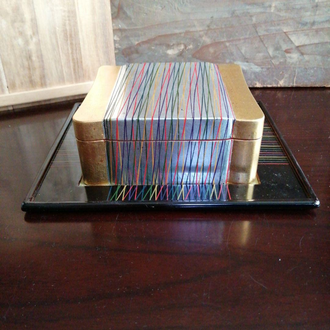 平安　三上楊光堂 　巻莨箱　11cm