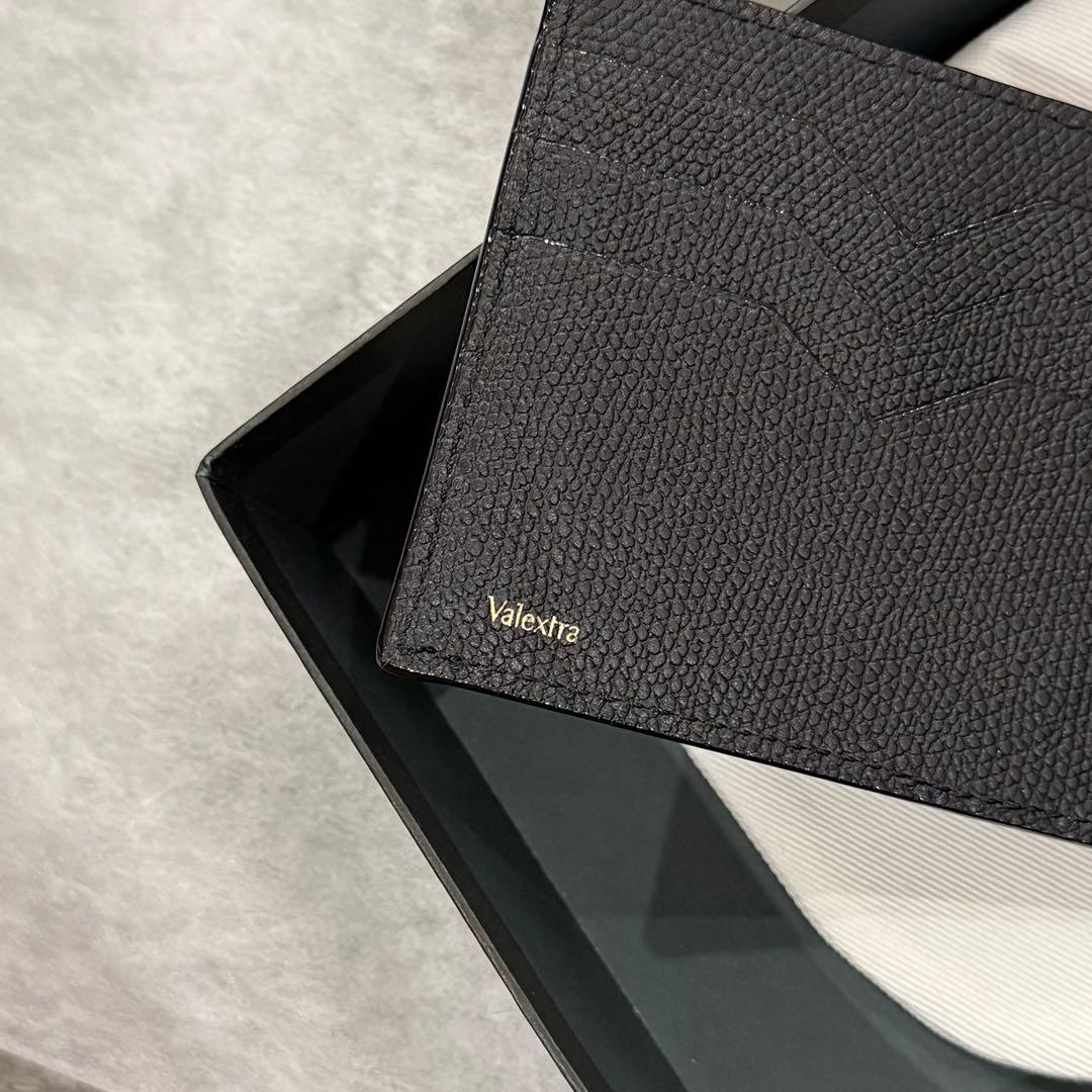 ⭐️未使用級⭐️　Valextra　ヴァレクストラ　マネークリップ　ブラック