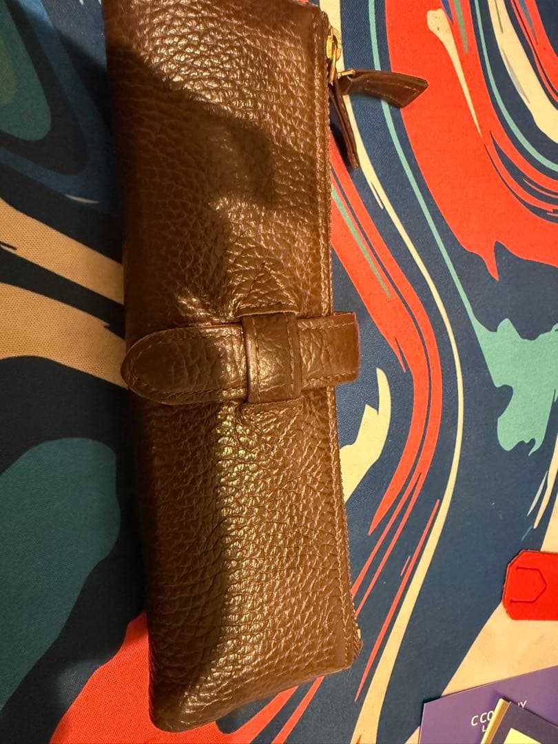 CCOMPANY ルポペンケース ダークブラウン