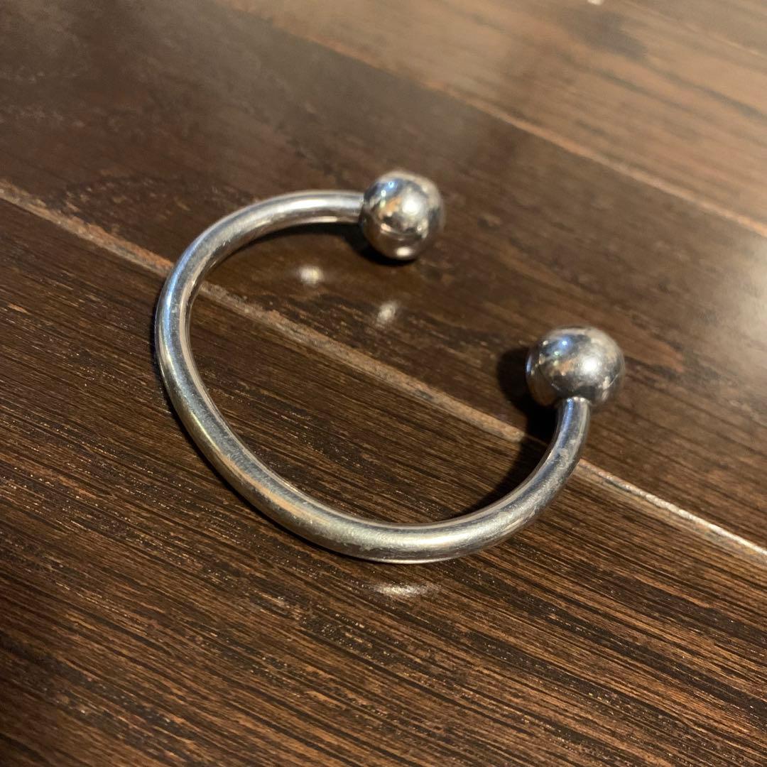 UK イギリス　60s　ヴィンテージ　バングル　925 k8 ブレスレット