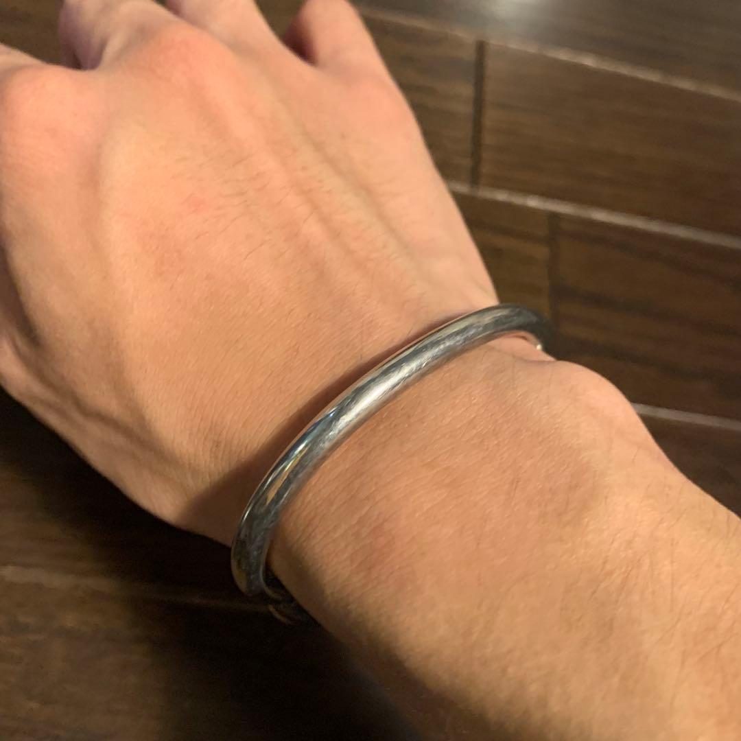 UK イギリス　60s　ヴィンテージ　バングル　925 k8 ブレスレット