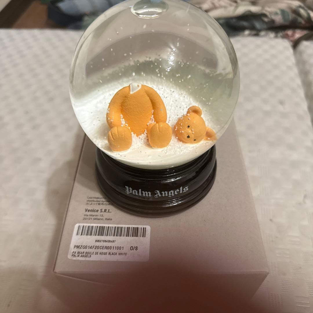 置物 Palm Angels bear boule de neige