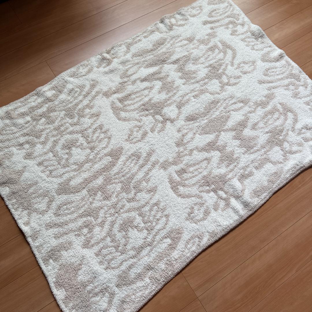 カシウエア KASHWERE ブランケット DAMASK ダマスク ベージュ