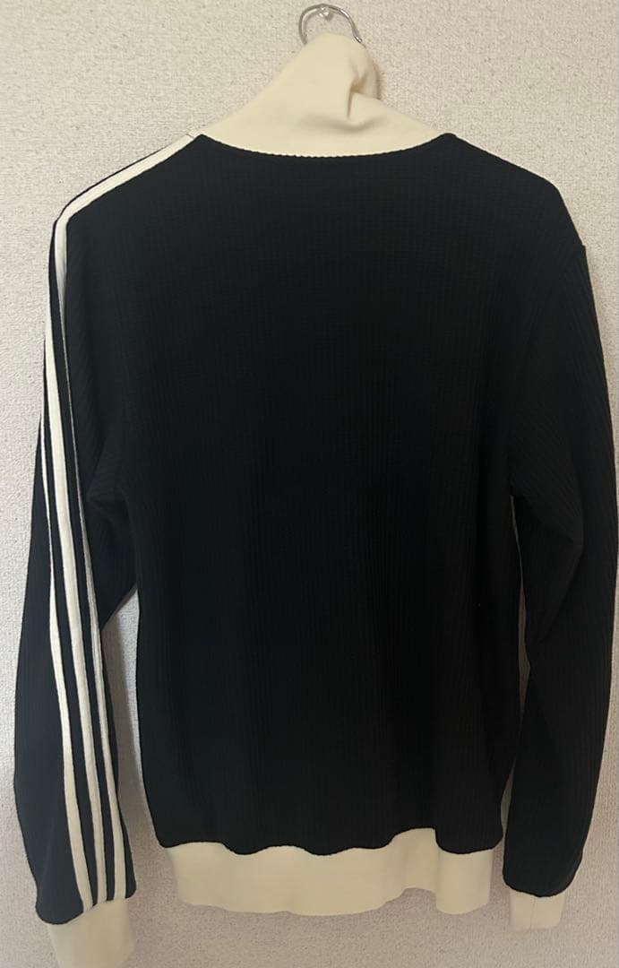 アディダス　ワッフル　トラックジャケット　ブラック