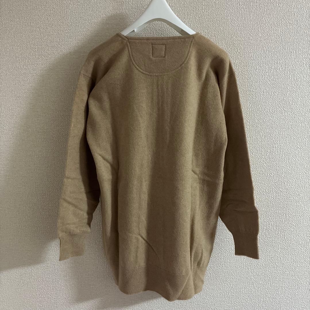 ウール100%カシミヤ 長袖シャツ ズボン下 上下セット 紳士肌着M