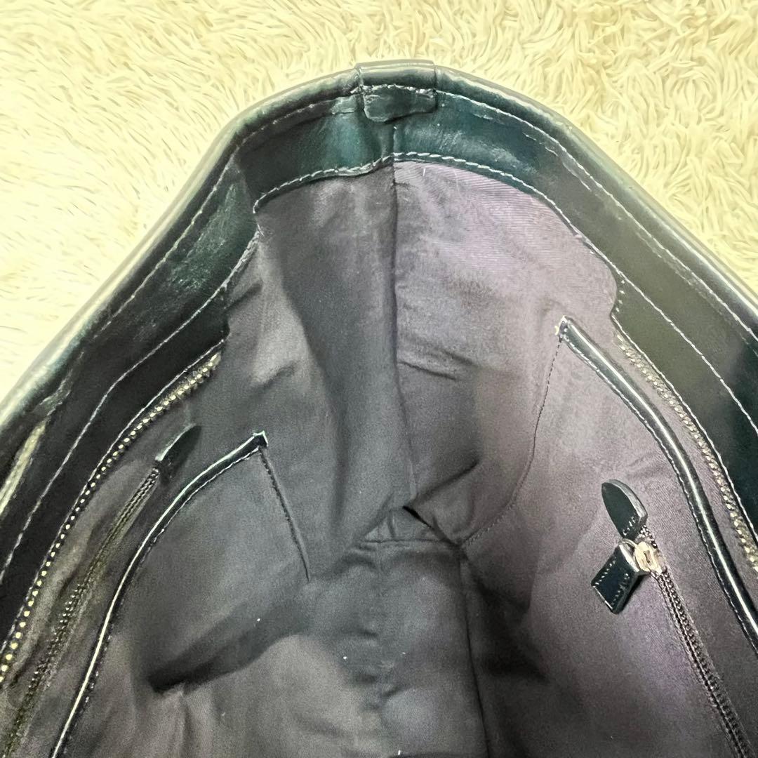 希少✨マッキントッシュフィロソフィー トートバッグ 本革レザー 深緑 肩掛け