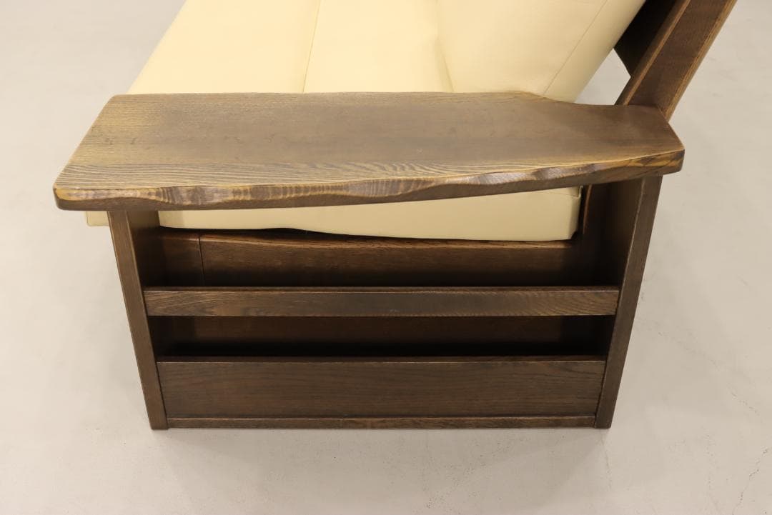 4人掛けソファ イバタインテリア セパレート 木製 ３人掛け 日本製 合皮