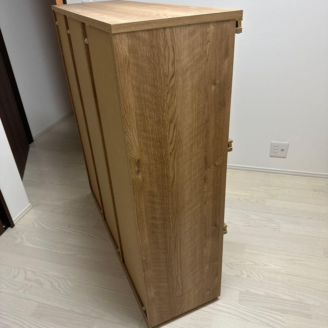 本棚 ディスプレイ ボックス　シェルフ　収納　格子棚　※一箇所擦り傷あり