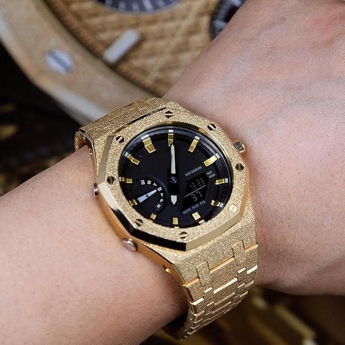 G-SHOCK GA2100 フロステッド加工 カシオーク カスタム パーツC