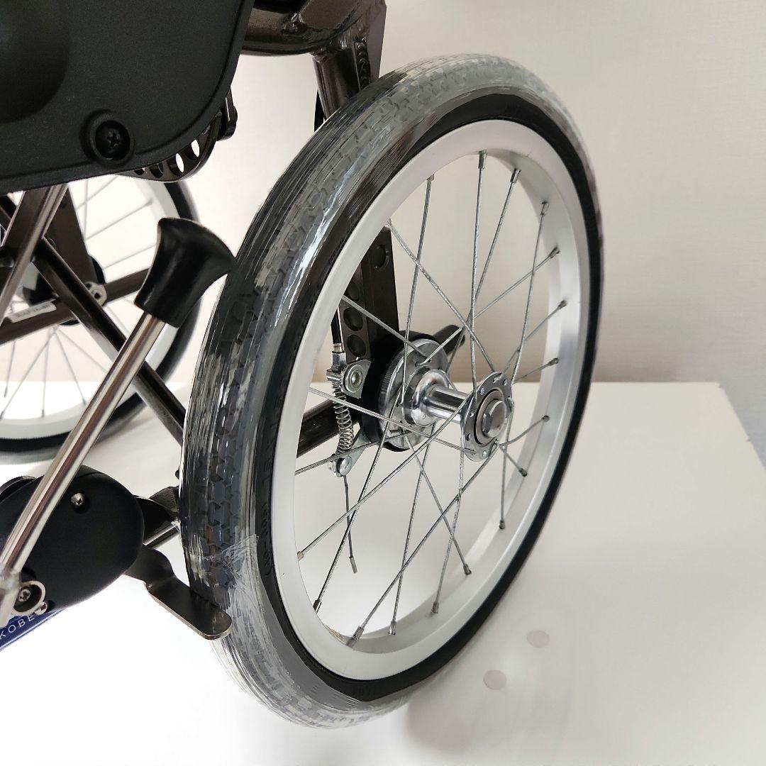 カワムラサイクル　介助用　多機能　ノーパンクタイヤ　車椅子　WAVIT＋