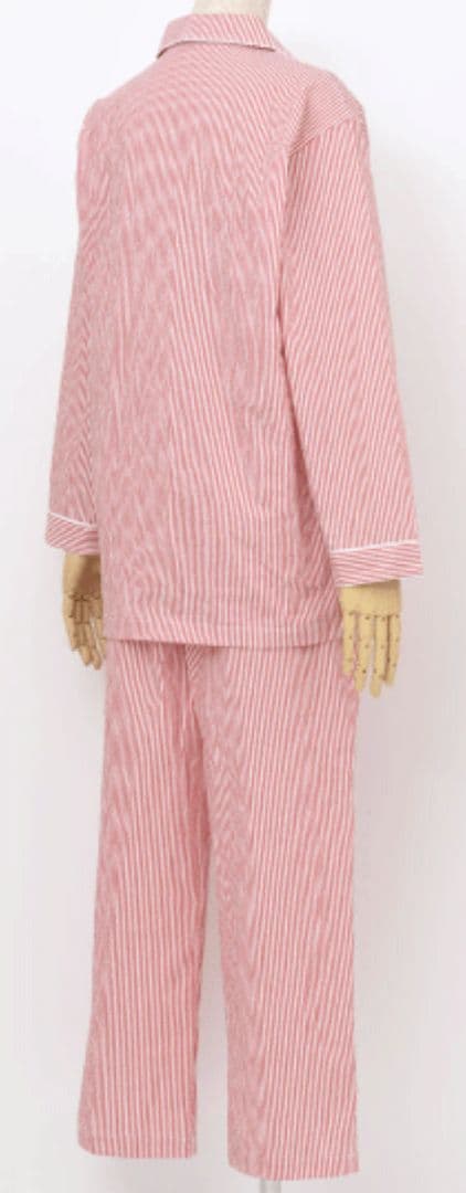 新品タグ付き 高級 睡眠科学 パジャマ ルームウェア ストライプ 吸水速乾M