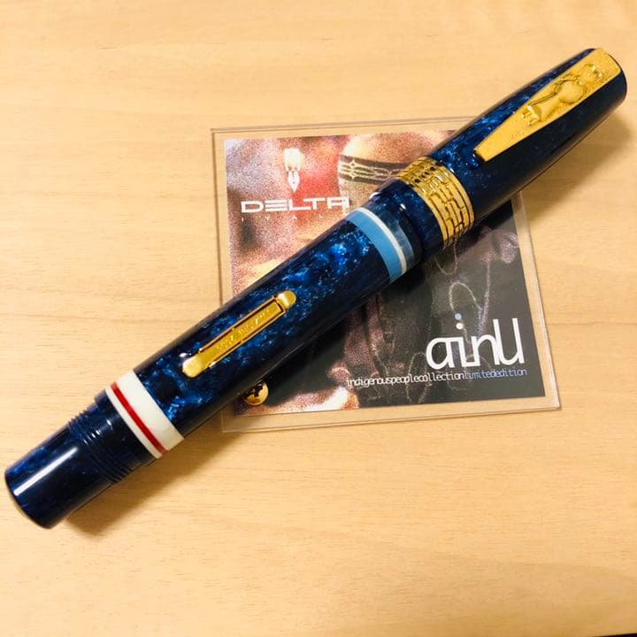 デルタ 少数民族 アイヌ 1KS 万年筆 DELTA AINU