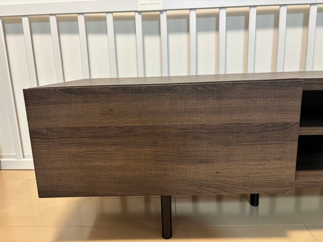 RASIK ワイド テレビボード 幅180cm ブラウン
