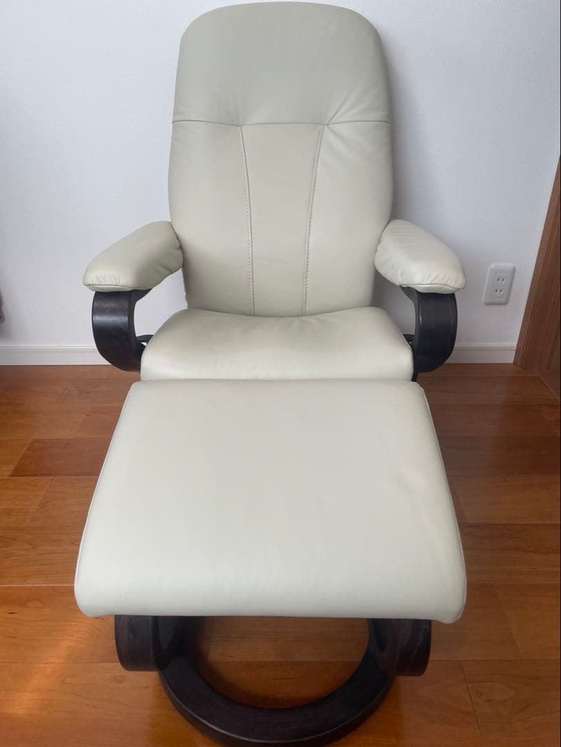 リクライニングチェア(オットマン付き)[独:ヒモラ製]