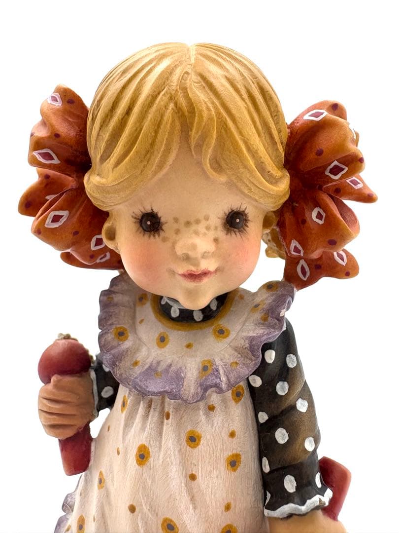 希少　ANRIアンリ　サラ・ケイ【Let’s Play】木彫り人形約16.5cm