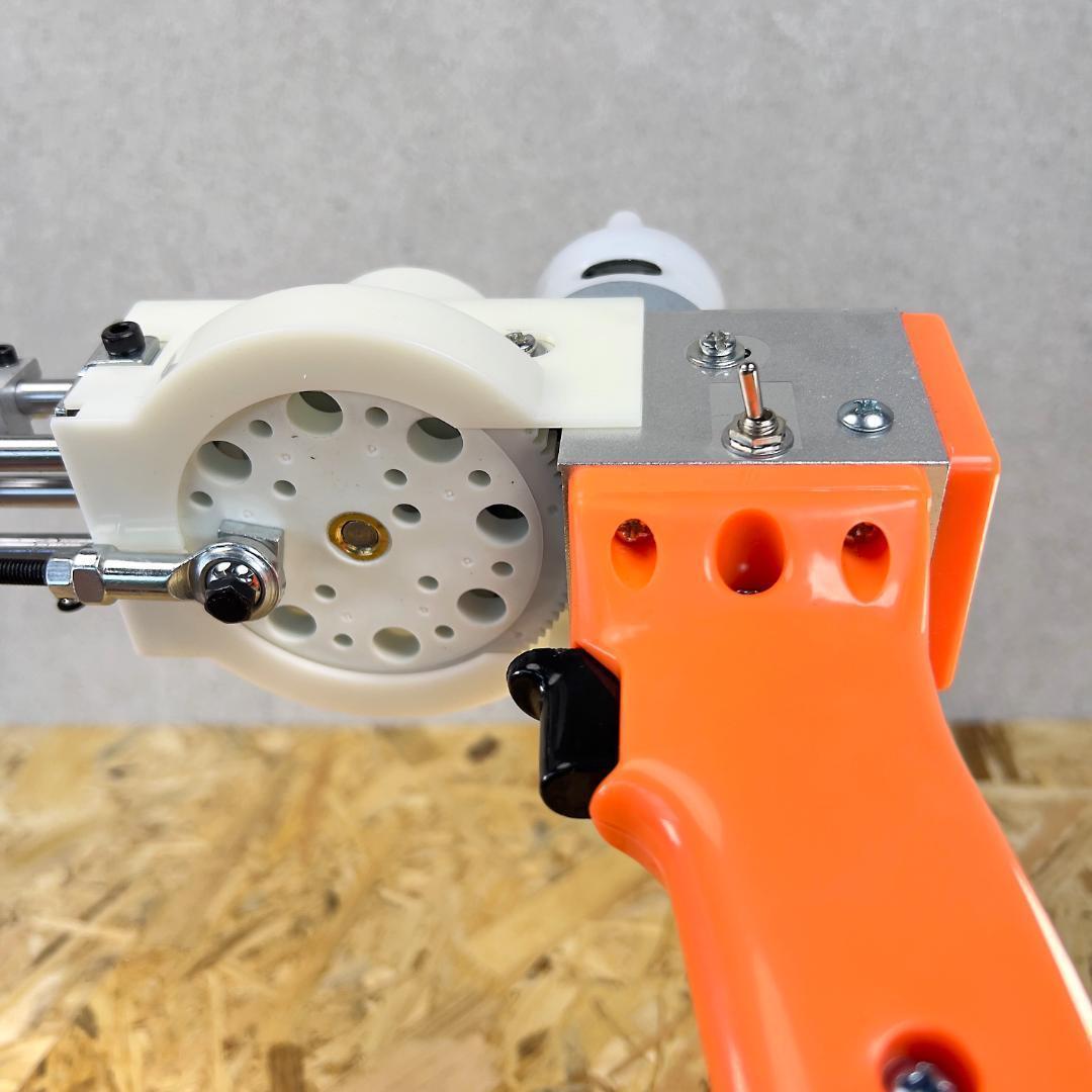 タフティングガン AK-1■安心の正規品■カット用■オレンジ■スピ〜ド発送■ラグ