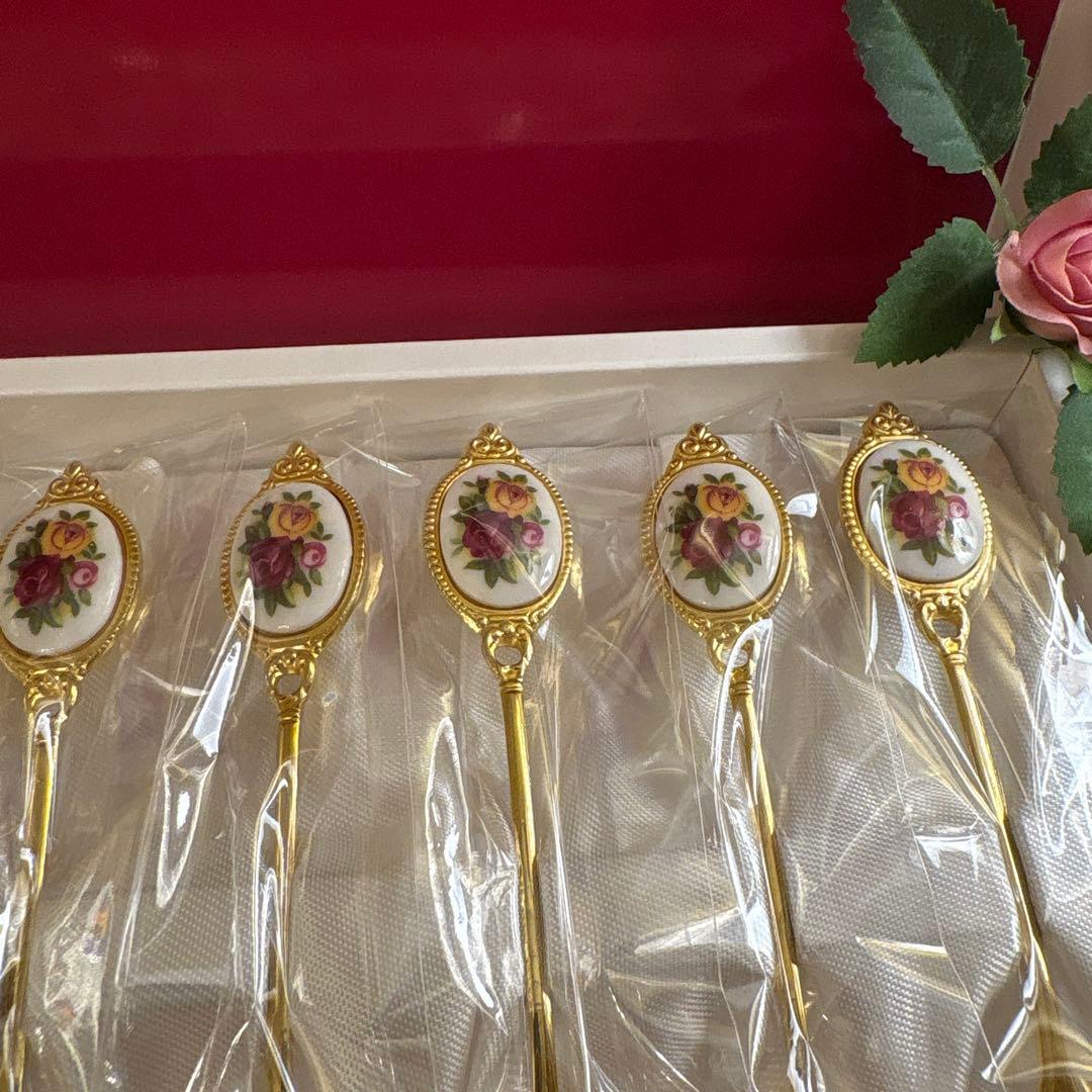 超希少　英国製　新品　未使用　ロイヤルアルバート　OCR スプーン&フォーク