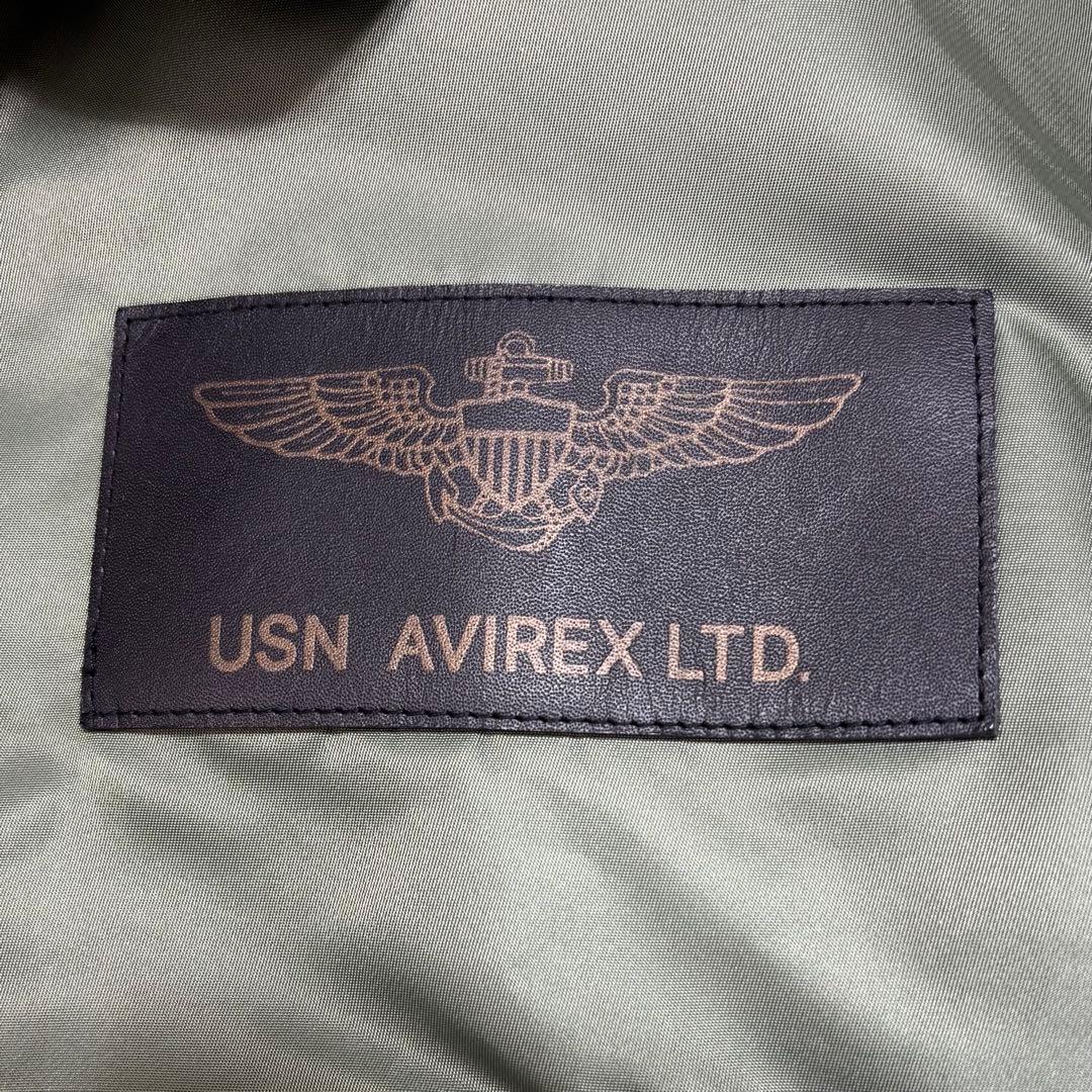AVIREX CWU36P フライトジャケット トップガン セージグリーン M