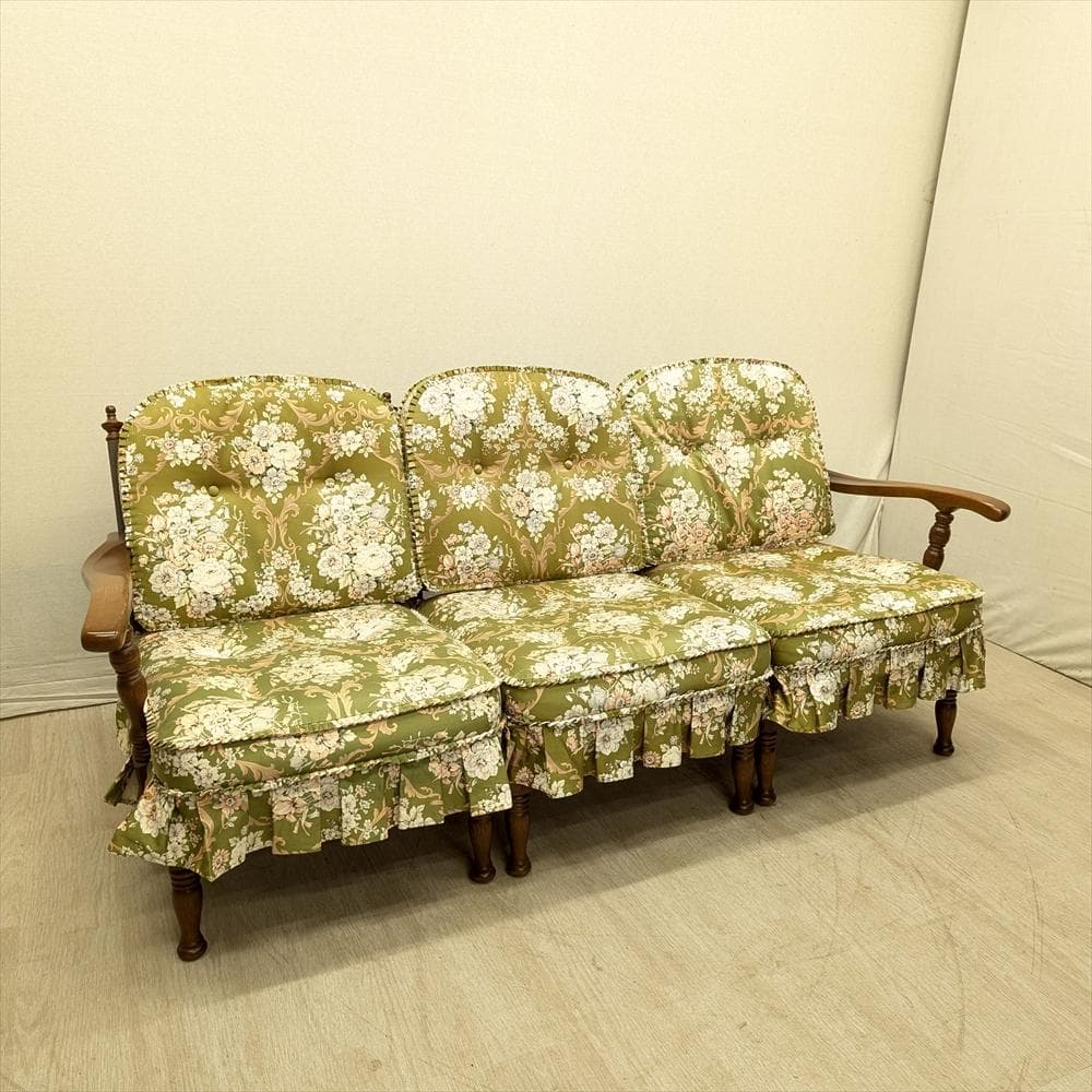 飛騨産業　キツツキ　穂高　トリプルソファ　三人掛け　3P　セパレート　ラウンジ