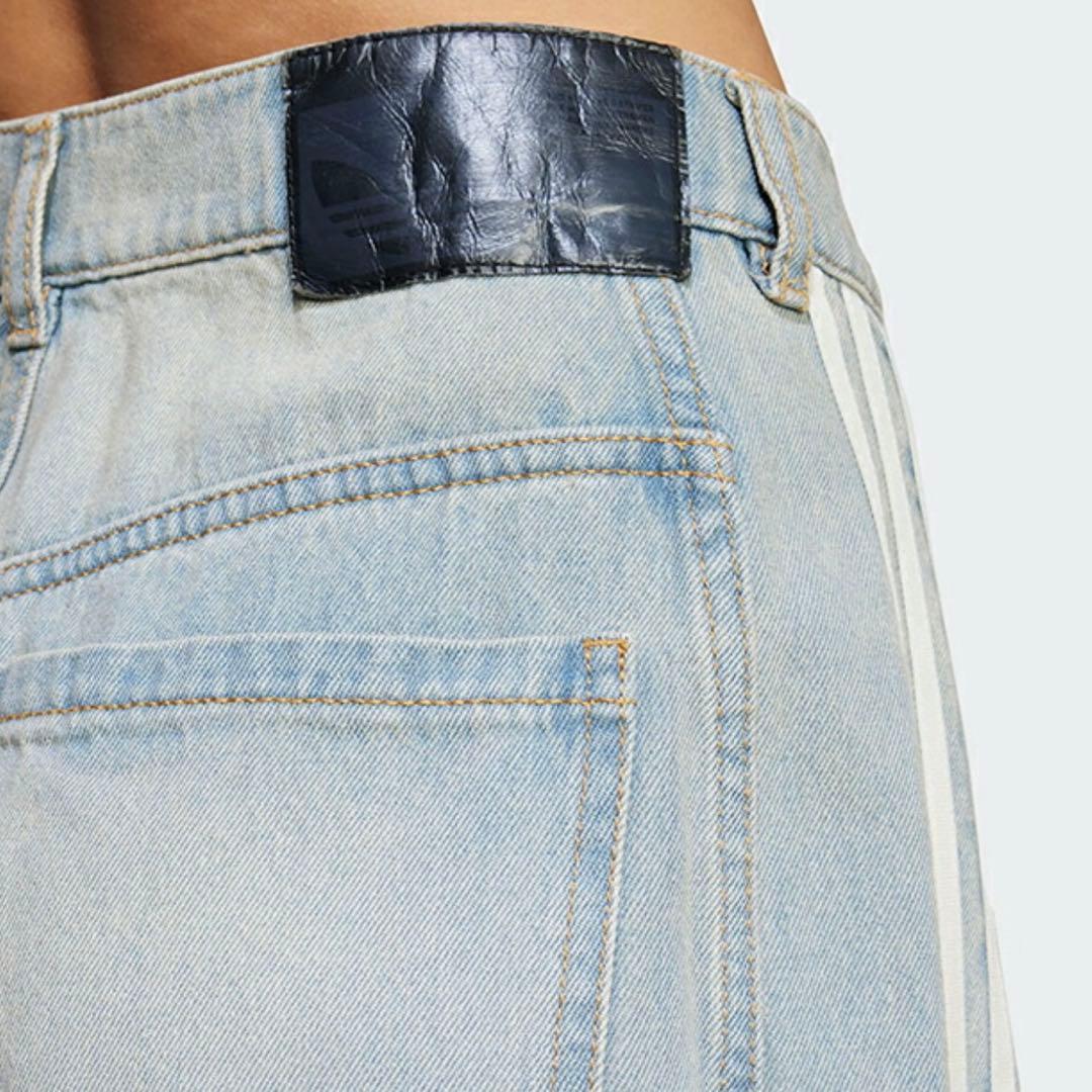 ADILENIUM シーズン 3 バナナフィット ウォッシュドデニムパンツ