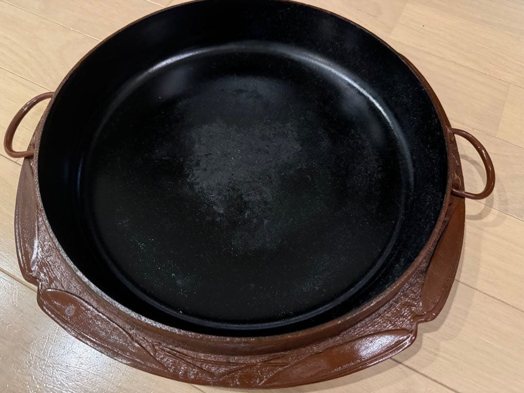 【南部鉄器】すき焼き鍋　大