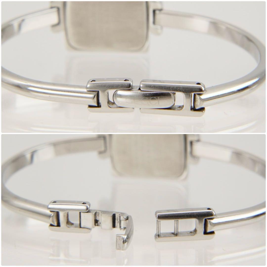 【新品電池•回路検査済】GUCCI グッチ 1900L スクエア 腕時計 銀