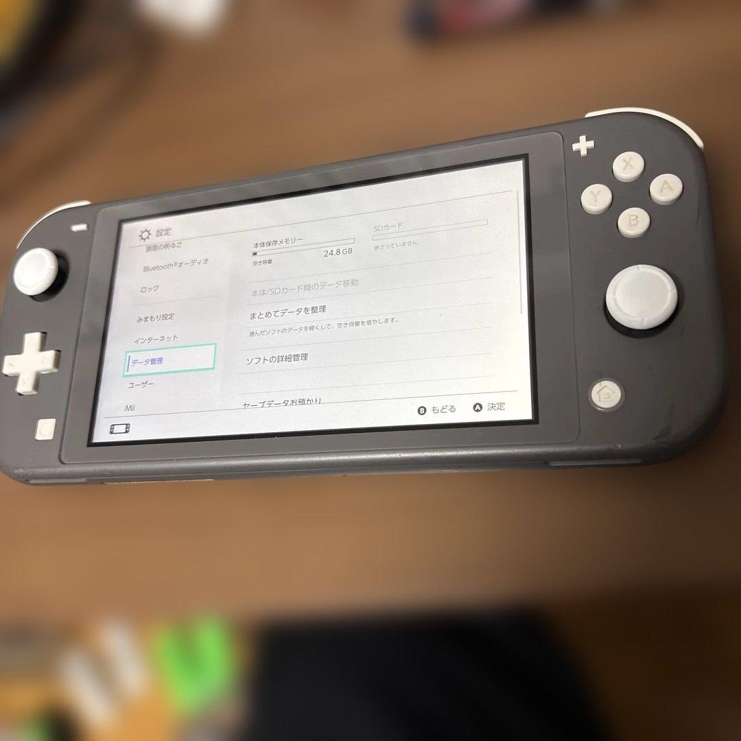 Nintendo Switch Lite グレー　ジャンク