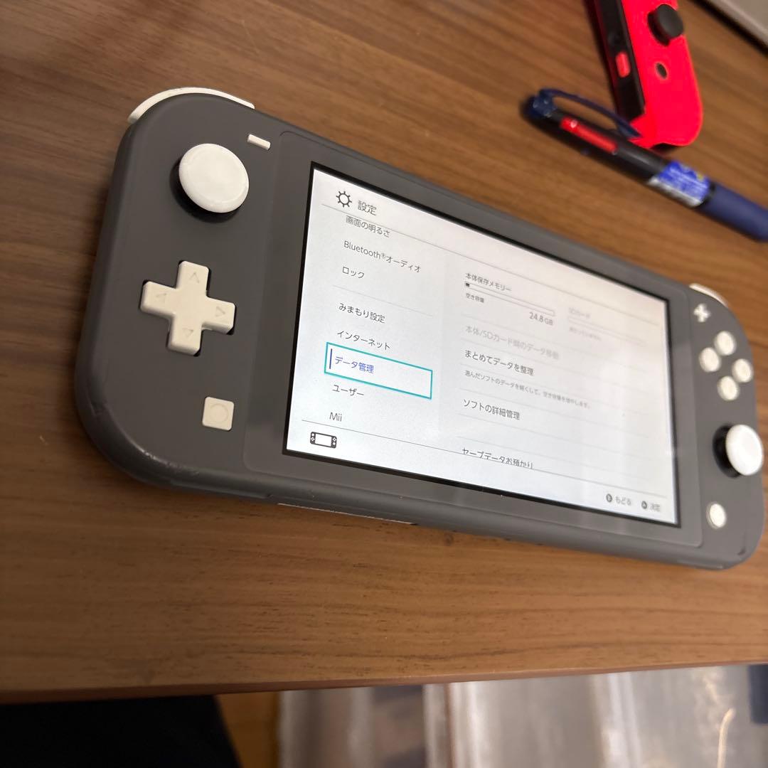 Nintendo Switch Lite グレー　ジャンク