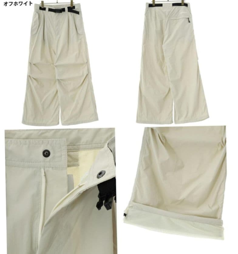 MARMOT　 PERTEX PARATROOPER PANTS　オフホワイト
