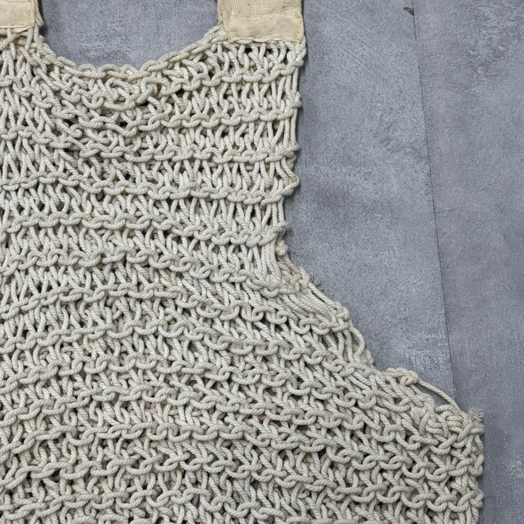 40s BRITISH ARMY MESH TANKTOP 希少 DM444