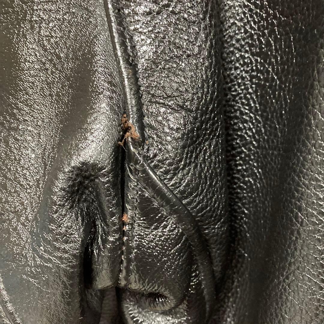 Schott ショット　シングルライダース　42 ダークブラウン　681