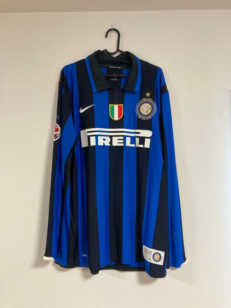 インテル07/08 100周年（H）長袖　#8 IBRAHIMOVIC