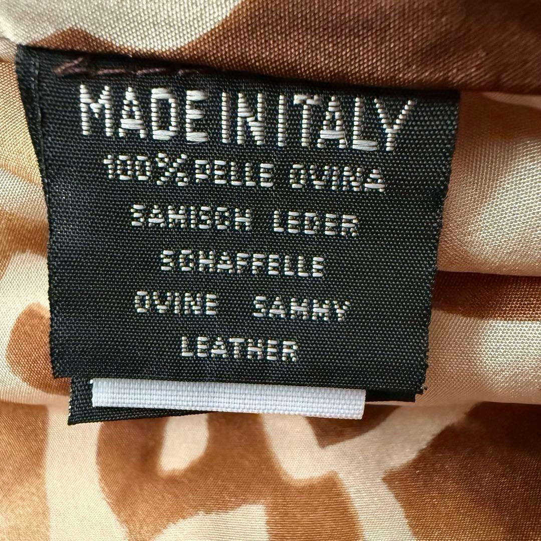 【希少】ARTICO オールレザー ロングコート パイソン柄　40