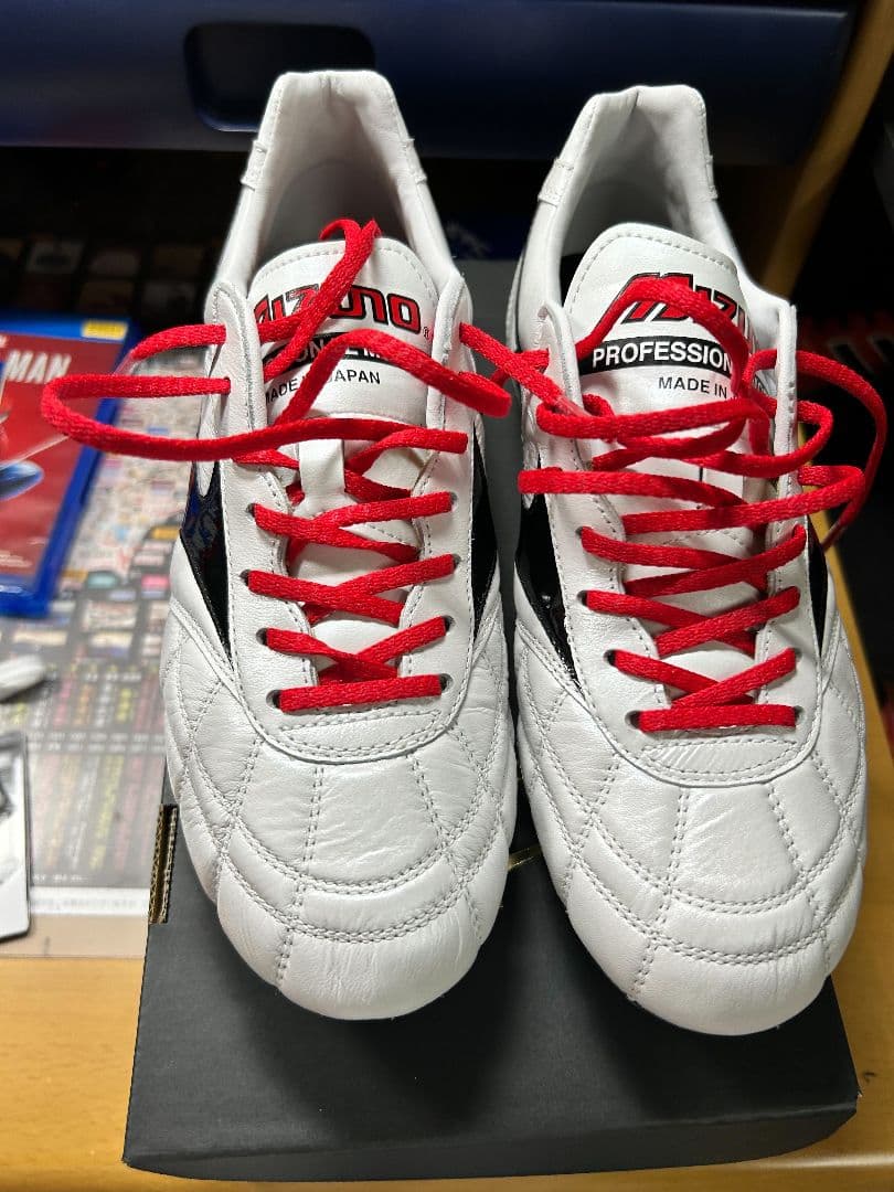 モレリア2JAPAN24センチ、ミズノアルファエリート23センチ