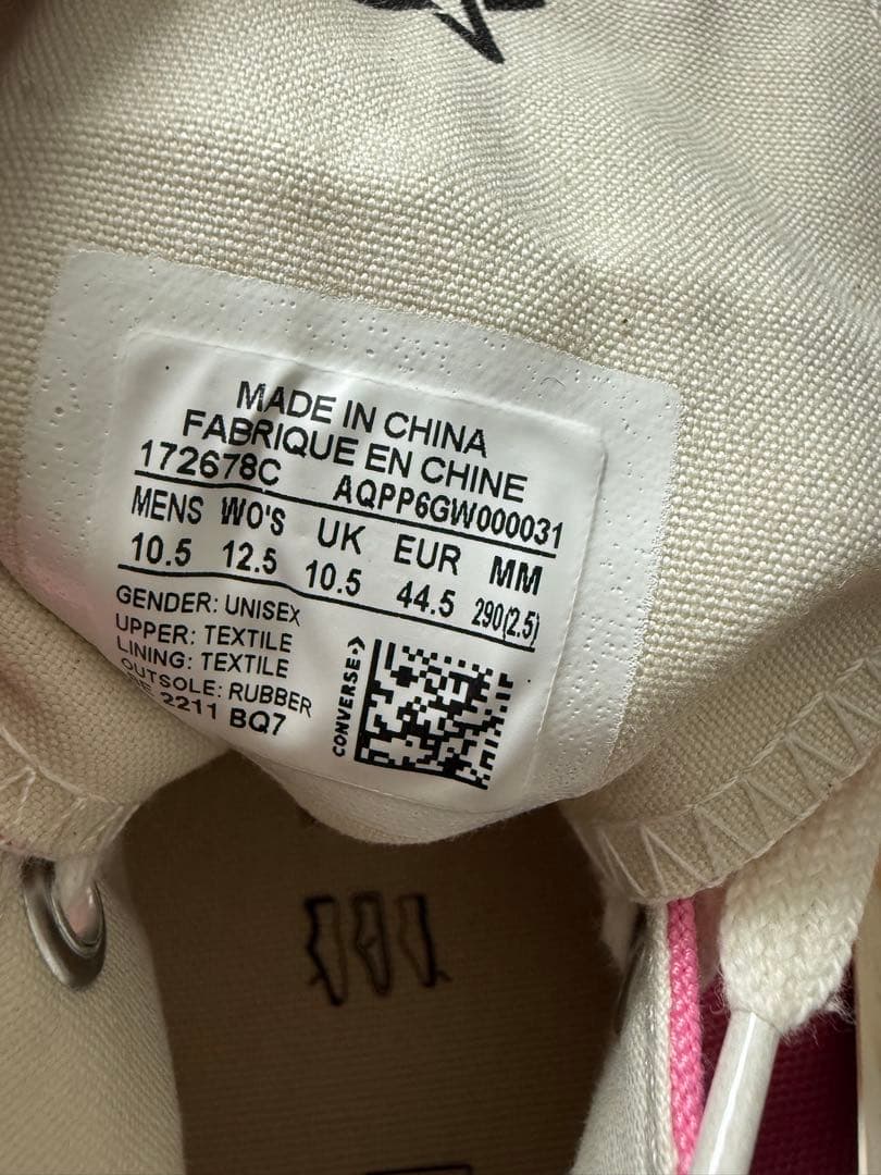 ム*ネ様 CONVERSE ALL STAR ピンク　ハイカット　ct70 29