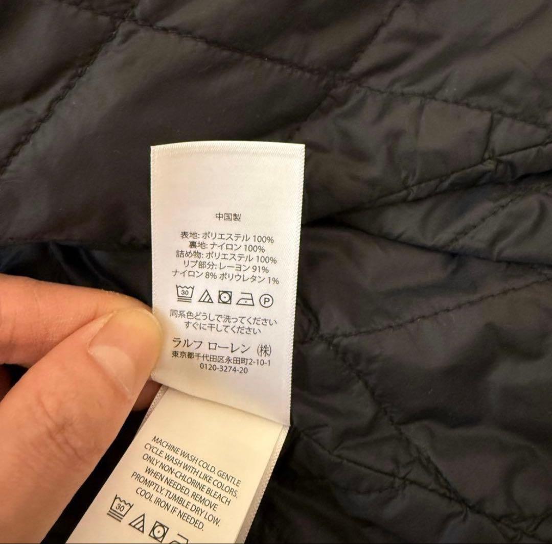 ポロ ラルフローレン 黒 ジャケット　ブルゾン