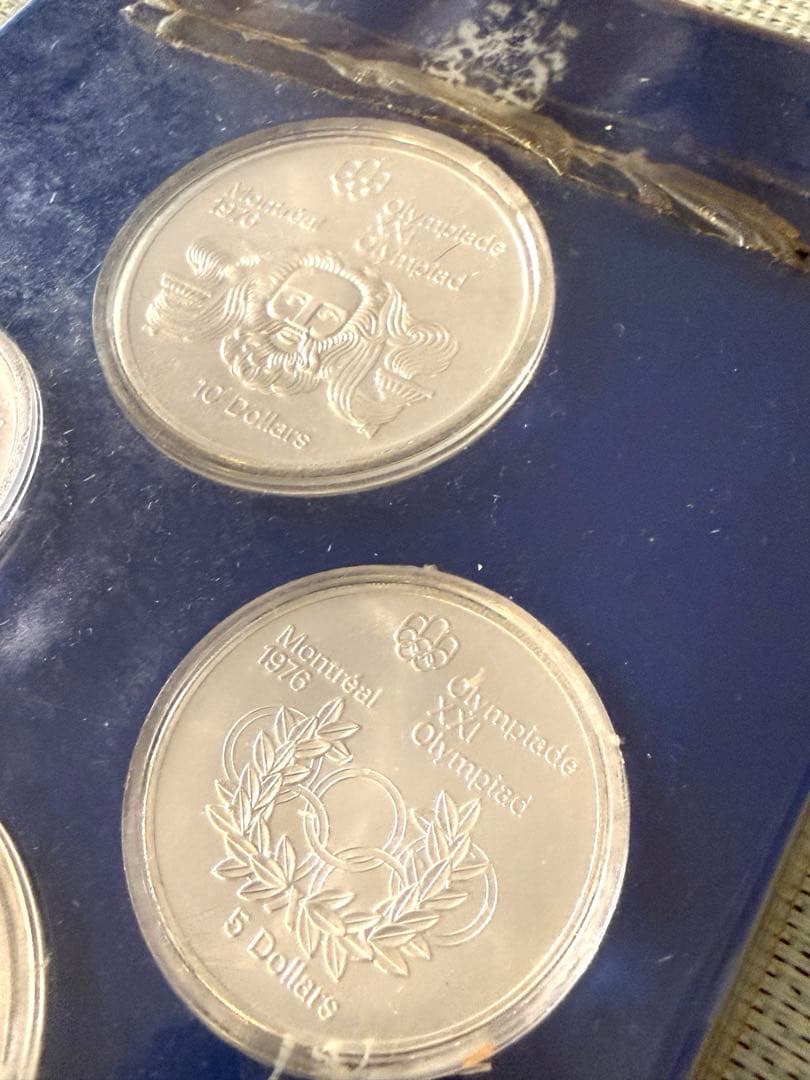 カナダオリンピック 記念銀貨 記念メダル
