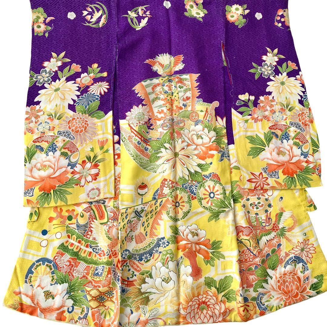 アンティーク　女の子　子供着物　NO5