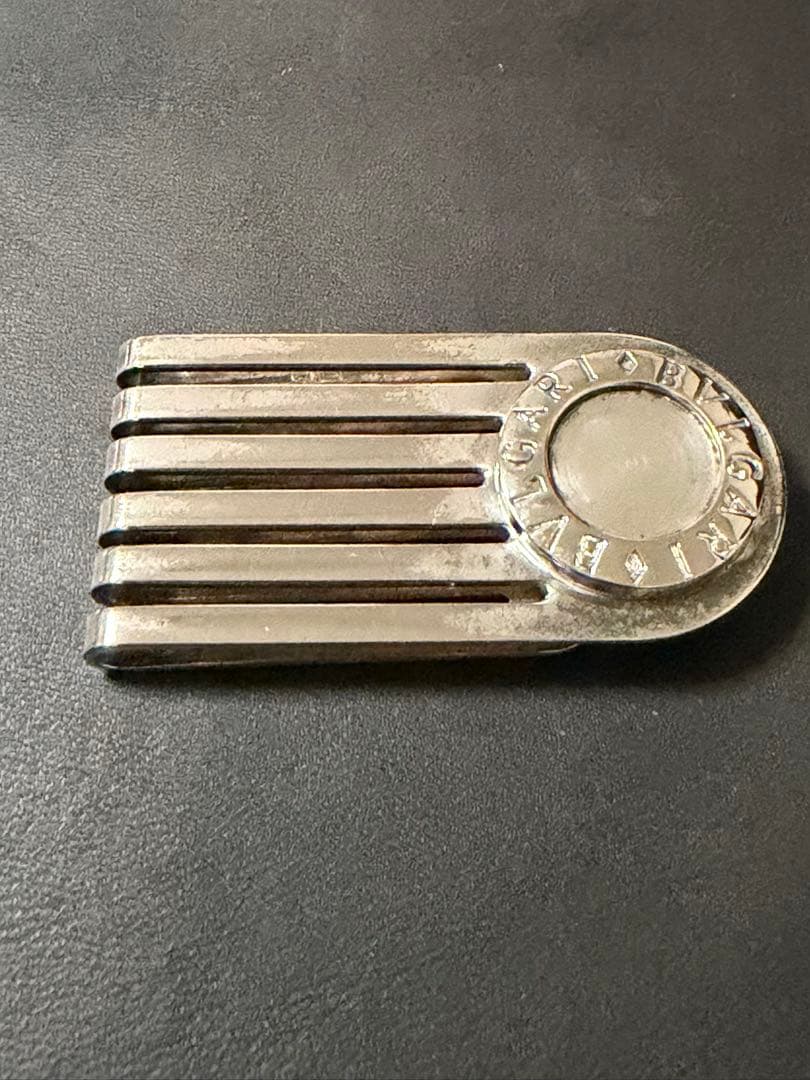 ブルガリ925シルバー マネークリップ