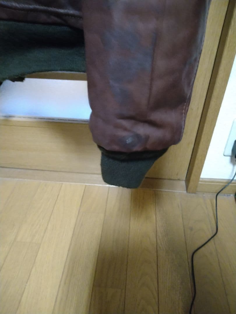 【激シブ】SCHOTT USA製 G-1 レザーフライトジャケット　ヴィンテージ