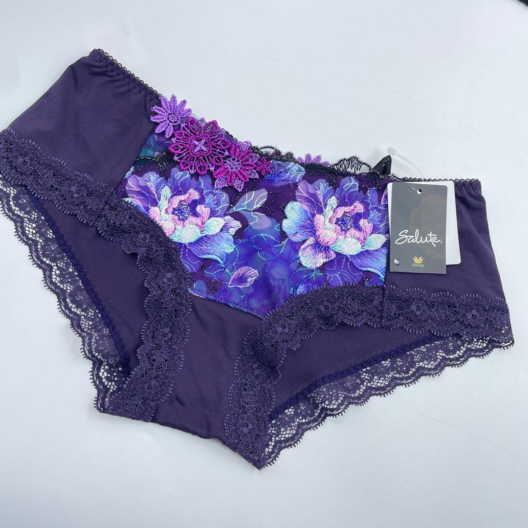 サルート Wacoal Salute 51G リボンブラ ブラショーツE75-L