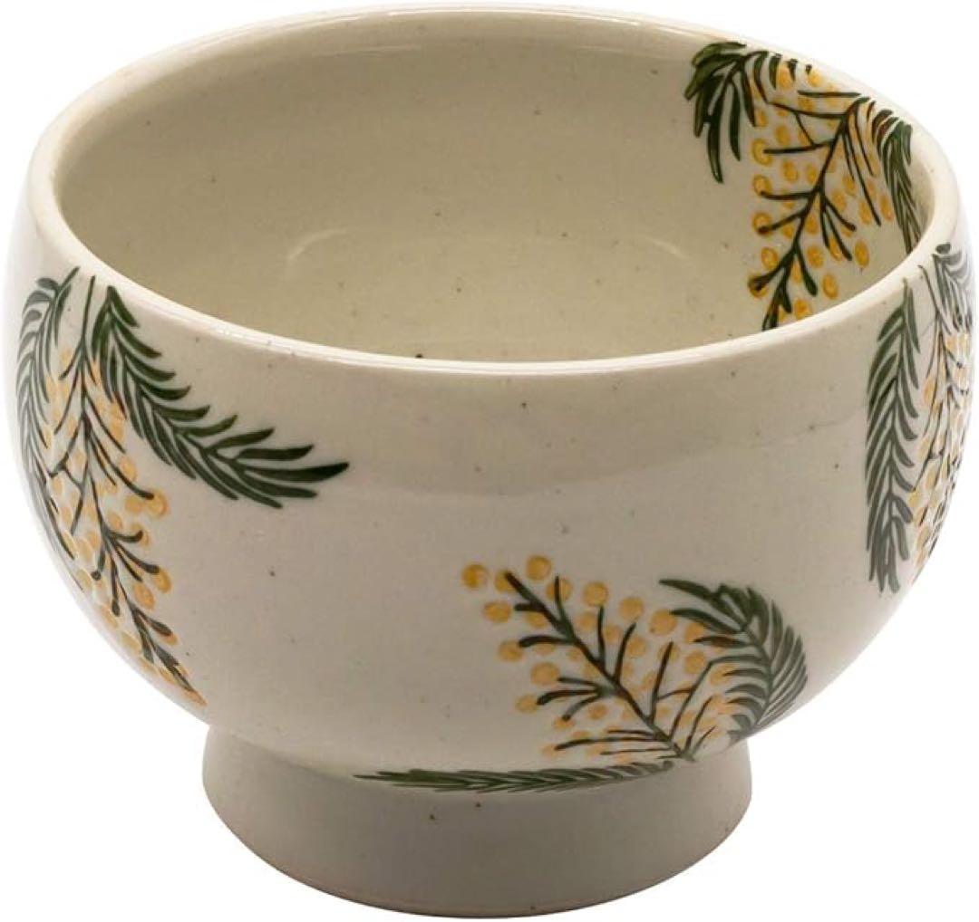 波佐見焼 勲山製陶 丸々碗 約11cm ミモザ 日本製 478113