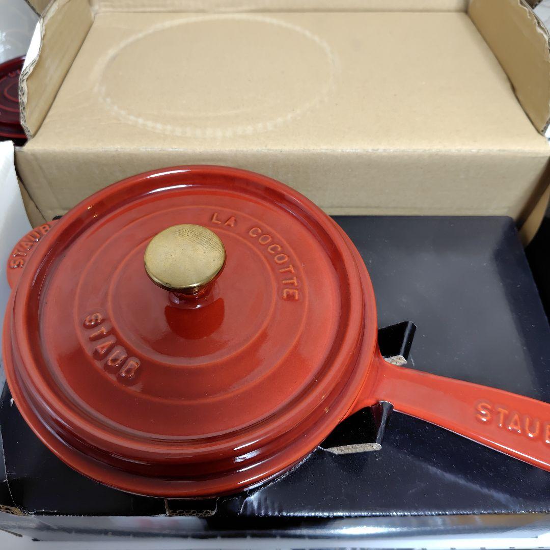 ストウブスープポット18cmガーネット