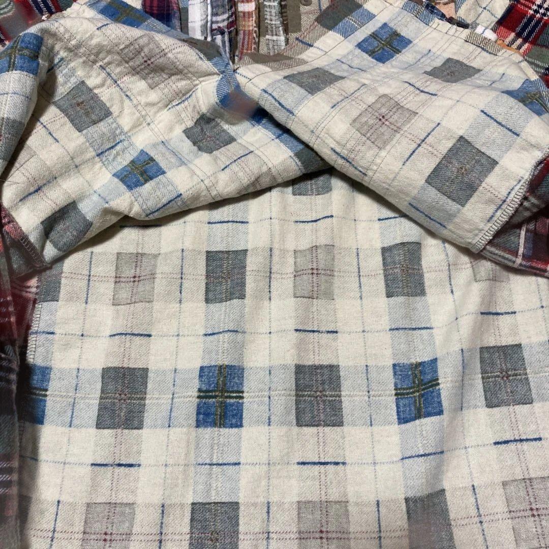 Rebuild by Needles プリントネルシャツ　プリネル