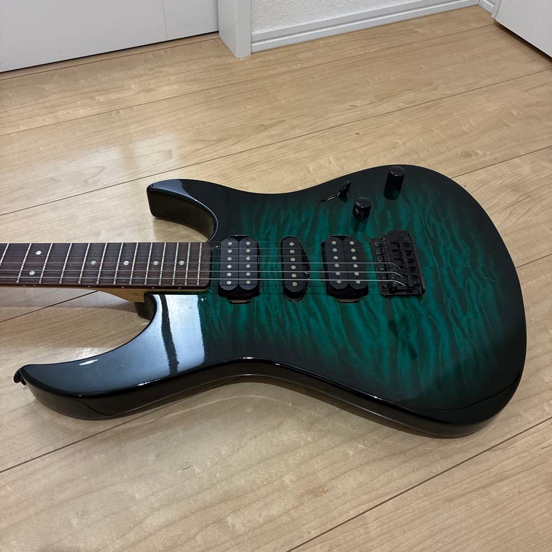 希少安い！！超美品　YAMAHA RGX221DHエレキギターHSHピックアップ