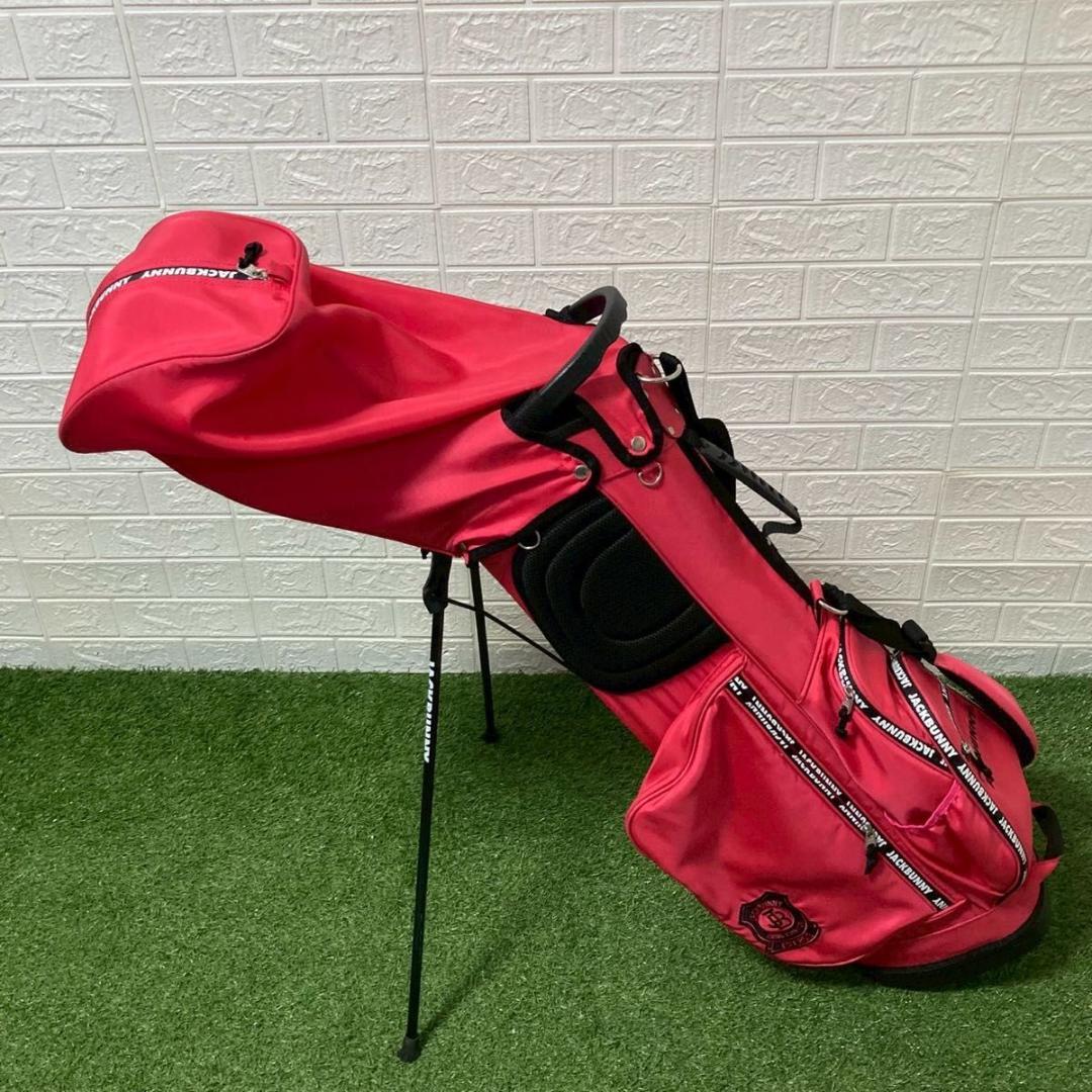 JACK BUNNY ジャックバーニー　ピンク キャディバッグ