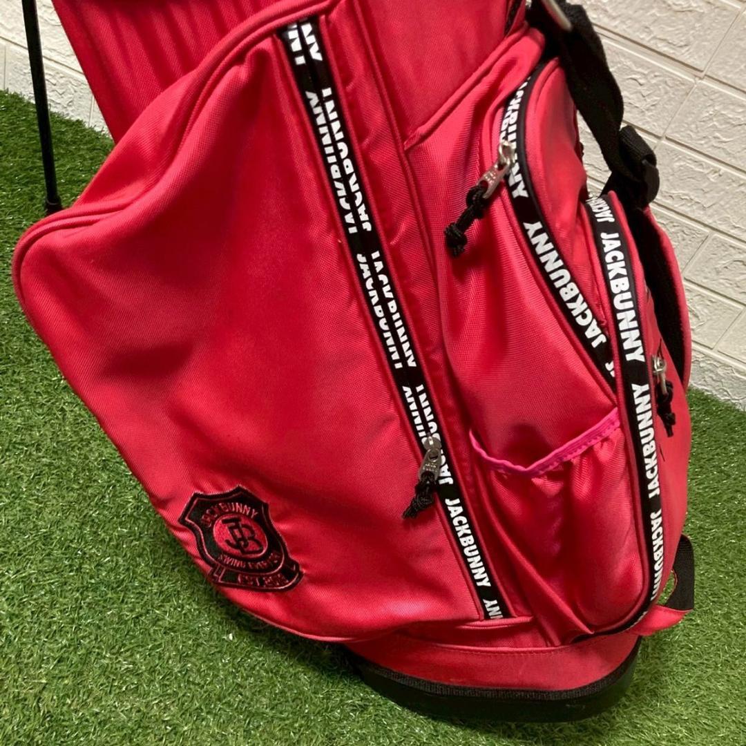 JACK BUNNY ジャックバーニー　ピンク キャディバッグ